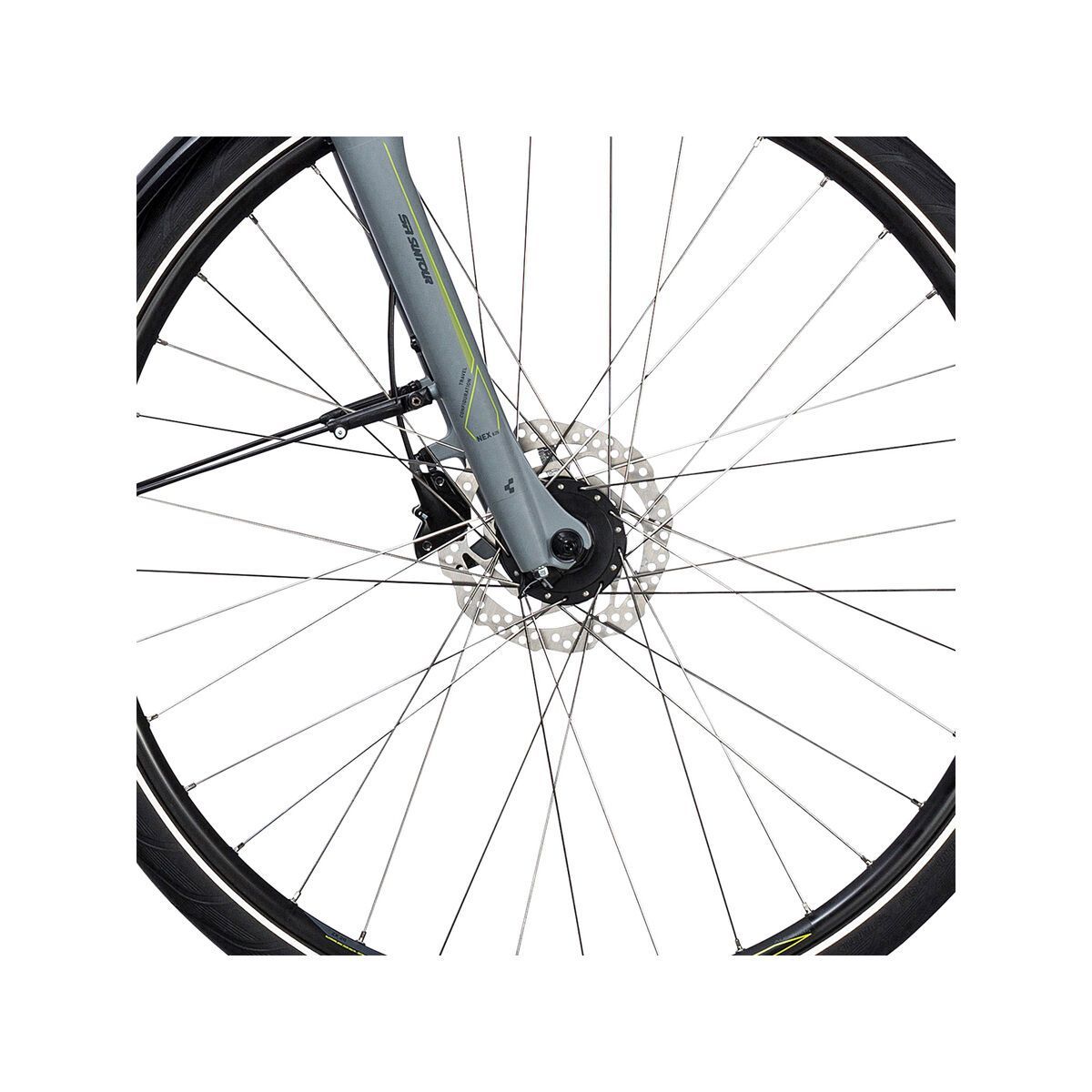 Cube Touring EXC Easy Entry, grey´n´lime - Bild 2