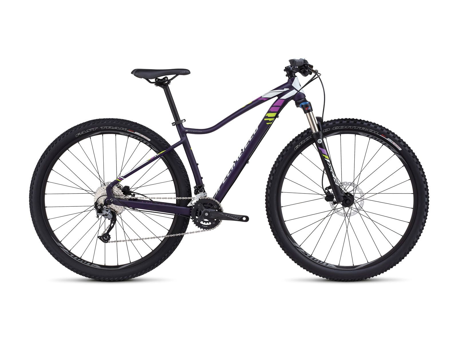 Specialized Jett Comp 29, satin deep indigo/dirty white/hyper green - Bild 1