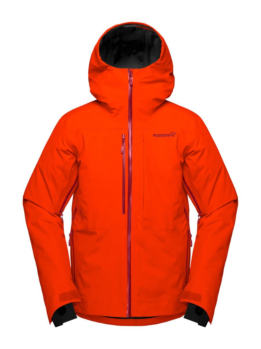 Norrona lofoten Gore-Tex Insulated Jacket M's, arednalin/rhubarb - Bild 1