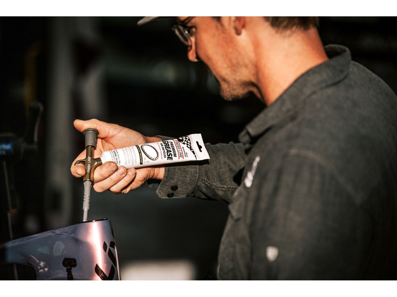 Finish Line Premium Grease with Trilinium - 100 g - Bild 3