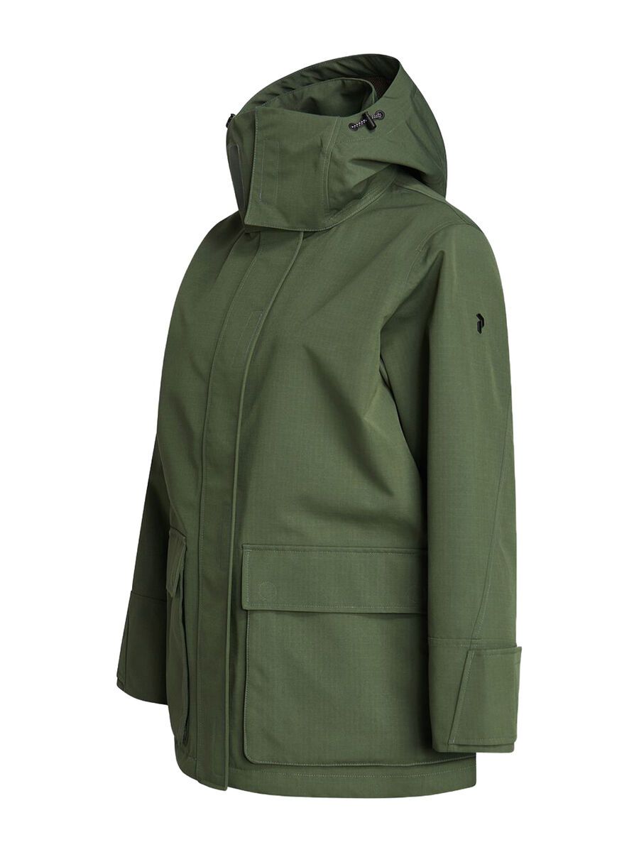 Peak Performance W Apex Jacket, thrill green/olive extreme - Bild 2