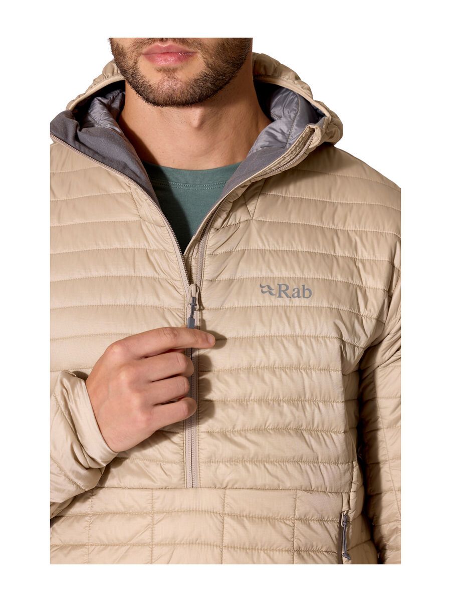 Rab Microlighter Pullover Hoody, black - Bild 10