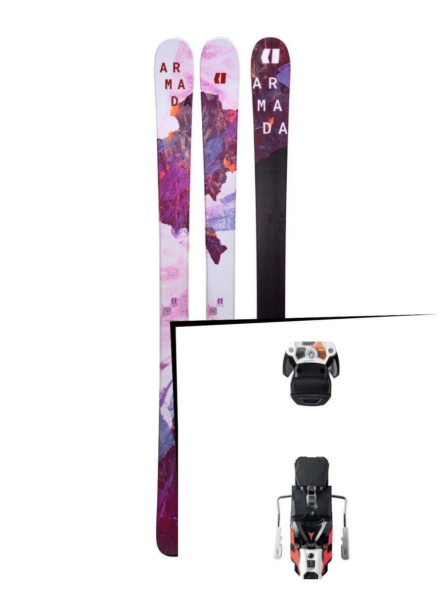 Set: Armada Victa 93 2019 + Atomic Warden MNC 13 white/black/orange - Bild 1