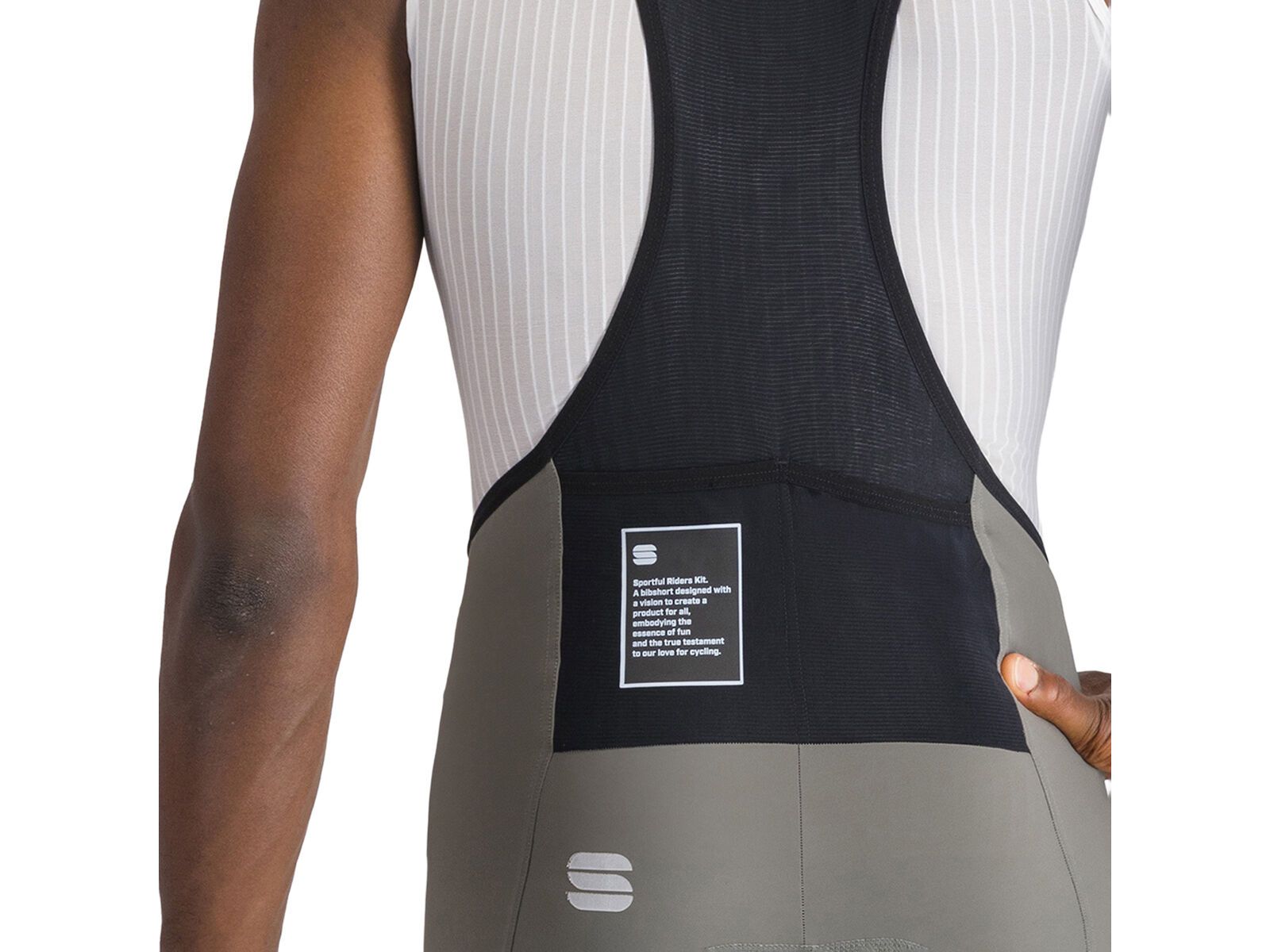 Sportful SRK Bibshort, gun metal - Bild 5