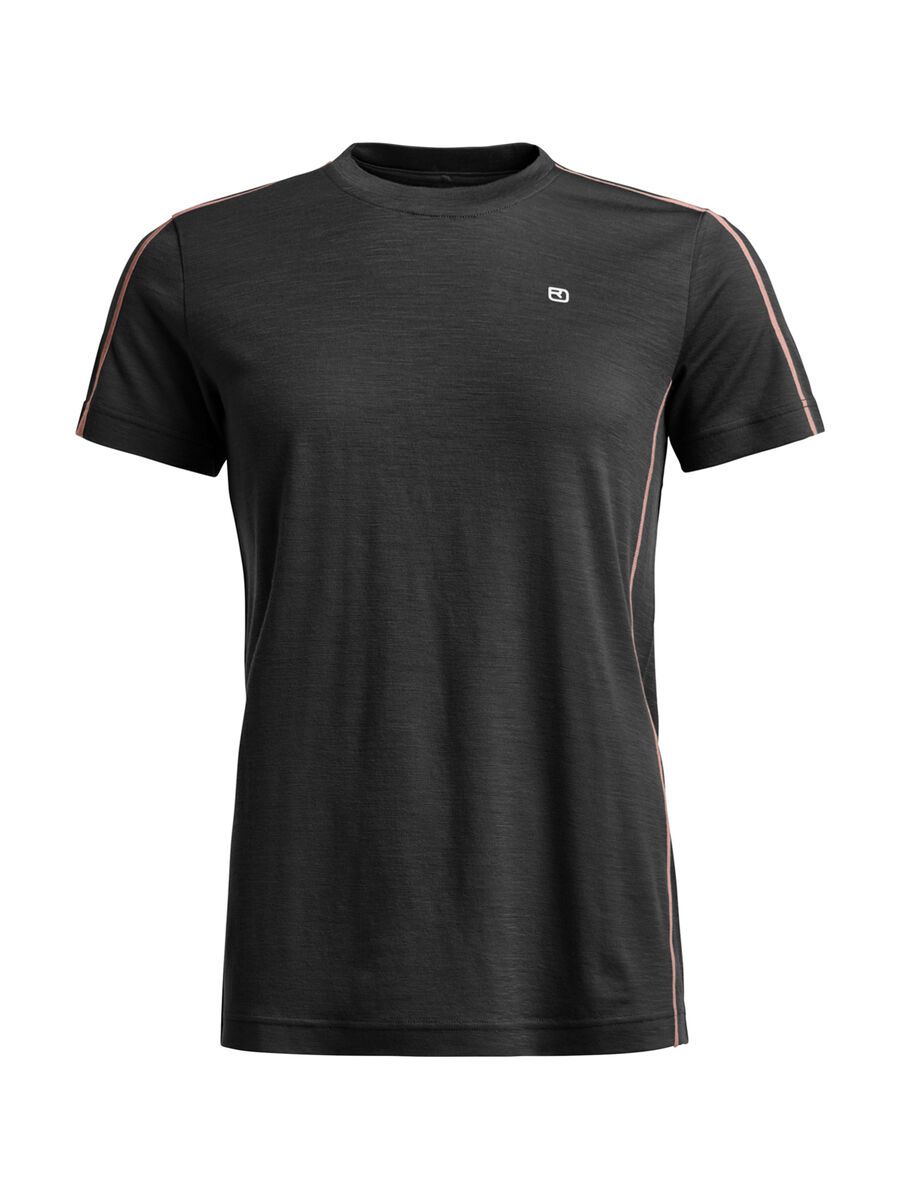 Ortovox 185 Rock'n'wool Short Sleeve W, black raven - Bild 1