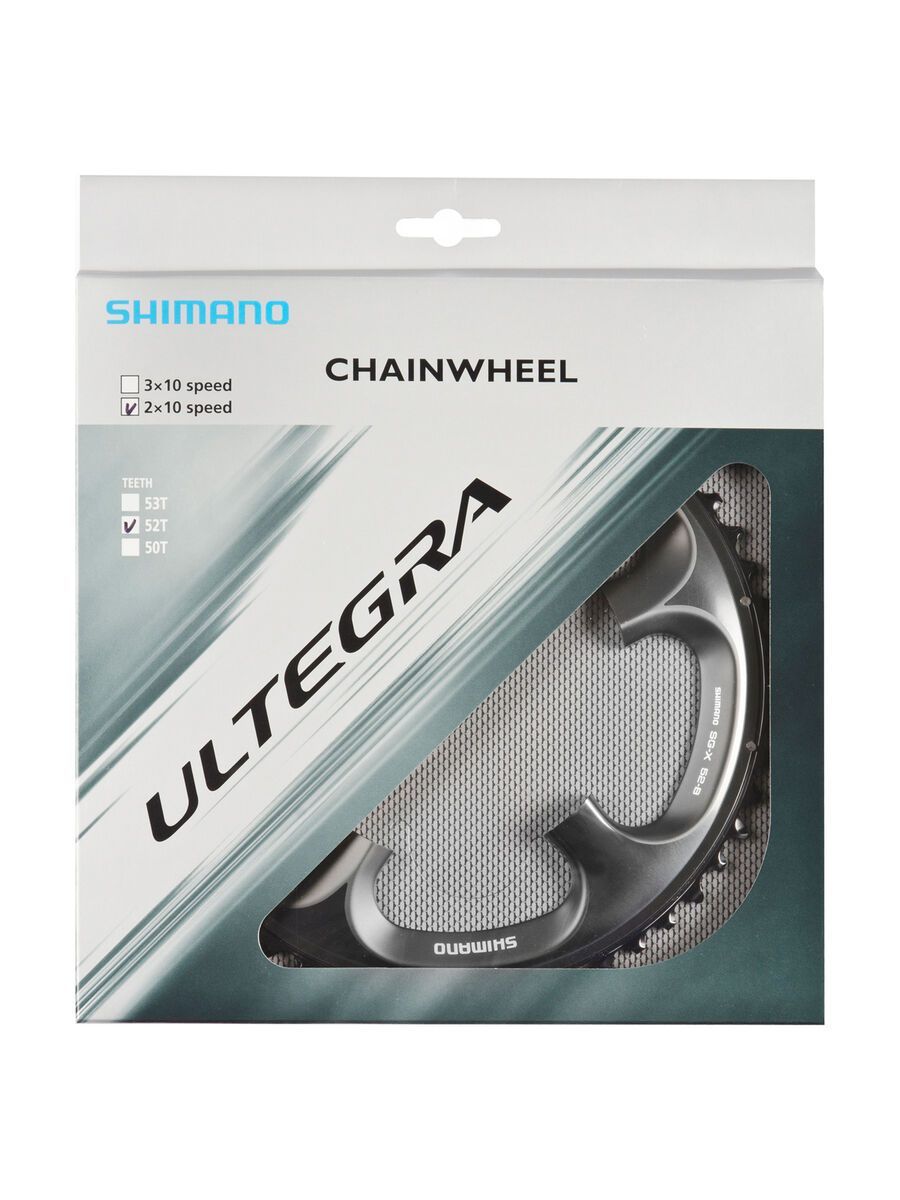 Shimano Kettenblätter Ultegra FC-6700 - 2x10, grau - Bild 1
