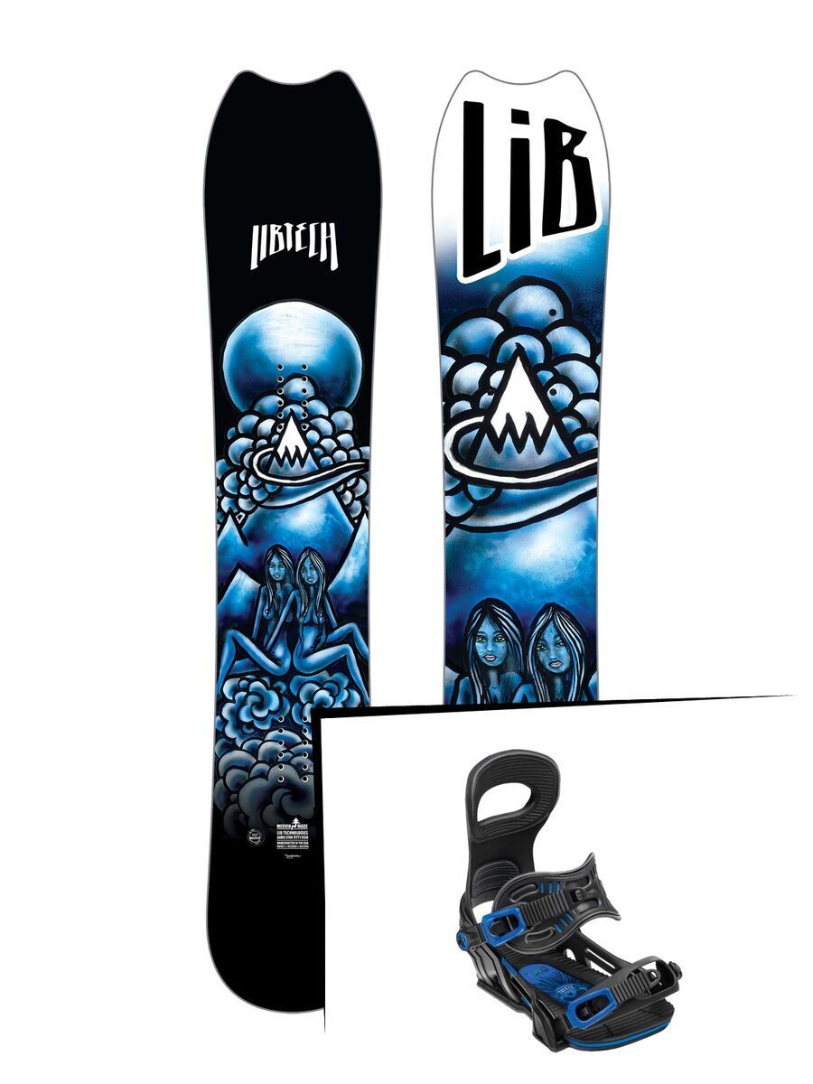 Set: Lib Tech Jamie Lynn Phoenix Titty Fish 2019 + Bent Metal Transfer (2260304S) - Bild 1