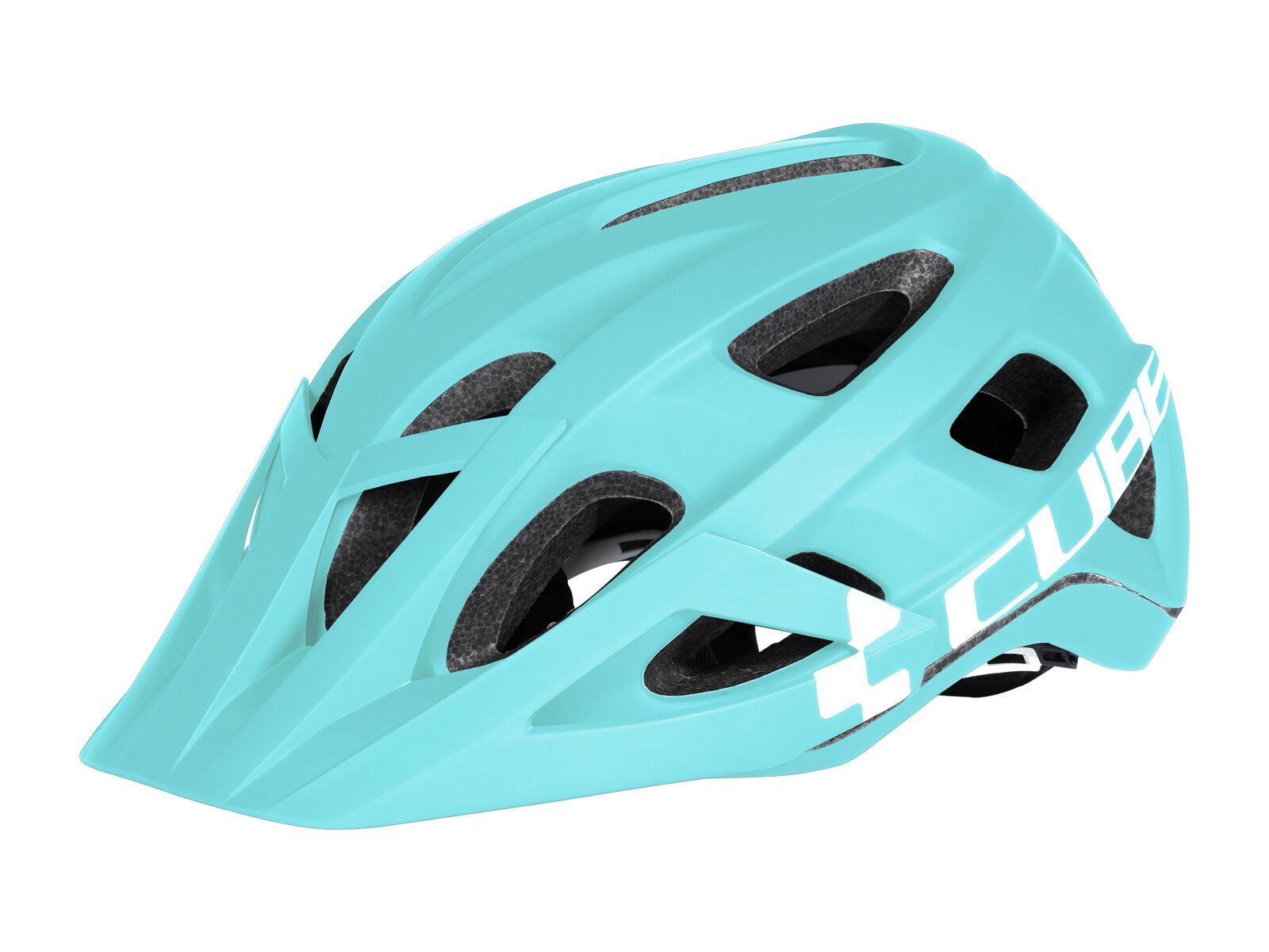 Cube Helm AM Race, iceblue´n´white - Bild 1