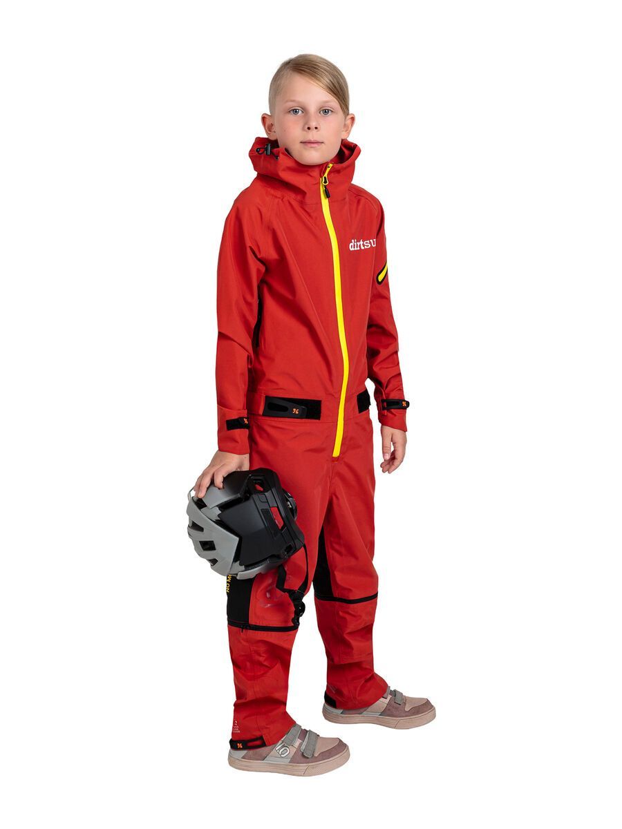 dirtlej Dirtsuit Kids Edition V2, chili yellow - Bild 6