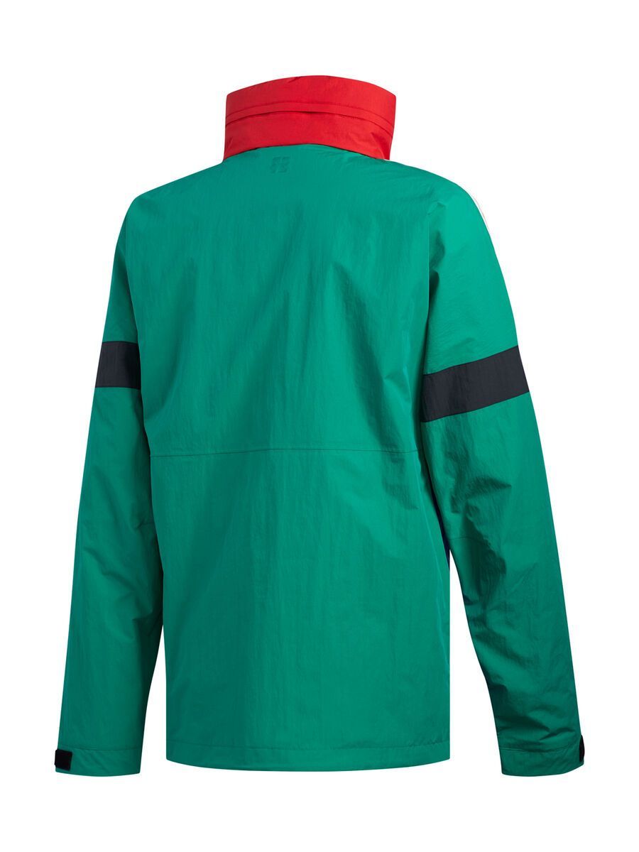 Adidas BB Snowbreaker Jacket, boldgreen/powerred/hi-resblues18/carbon - Bild 4