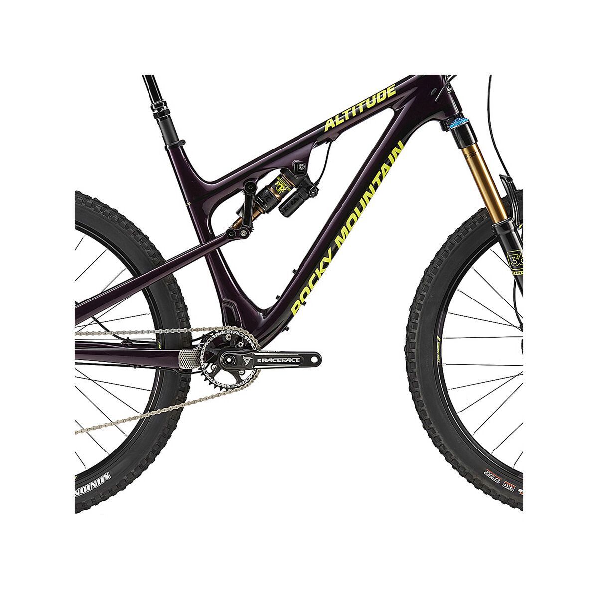 Rocky Mountain Altitude 790 MSL Rally Editition, gloss eggplant/black/acid - Bild 3