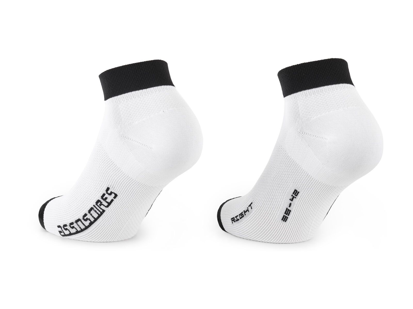 Assos RS Socks Superleger Low, white series - Bild 2