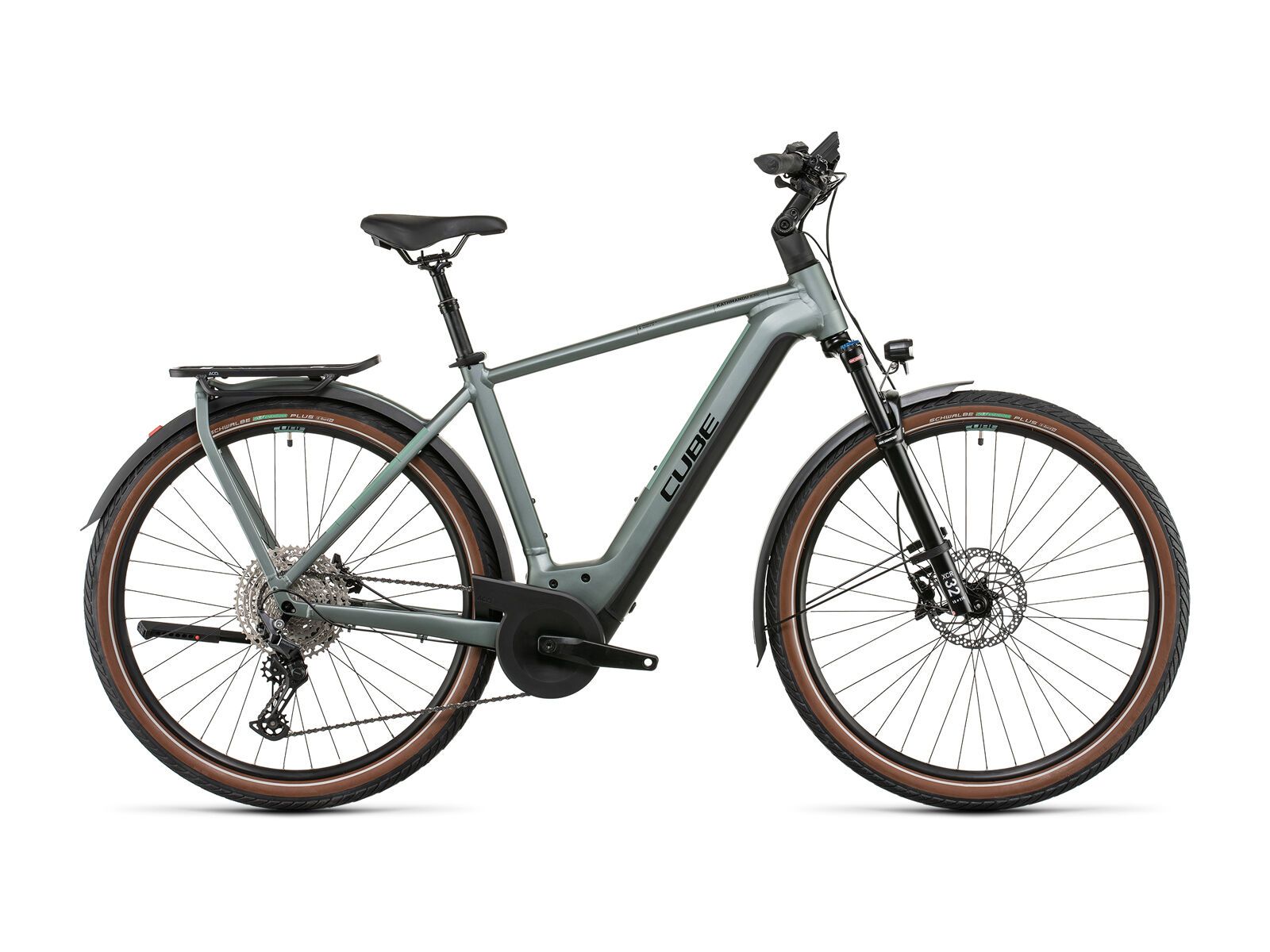 Cube Kathmandu Hybrid EXC 750, silvergreen´n´black - Bild 1