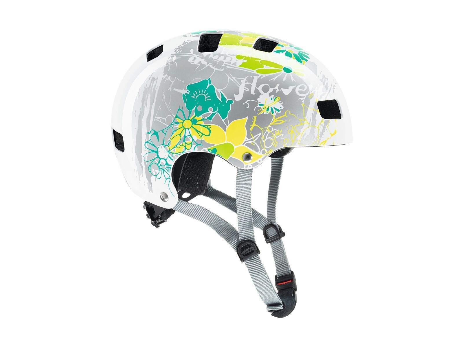 uvex kid 3, dirtbike gray-lime - Bild 2