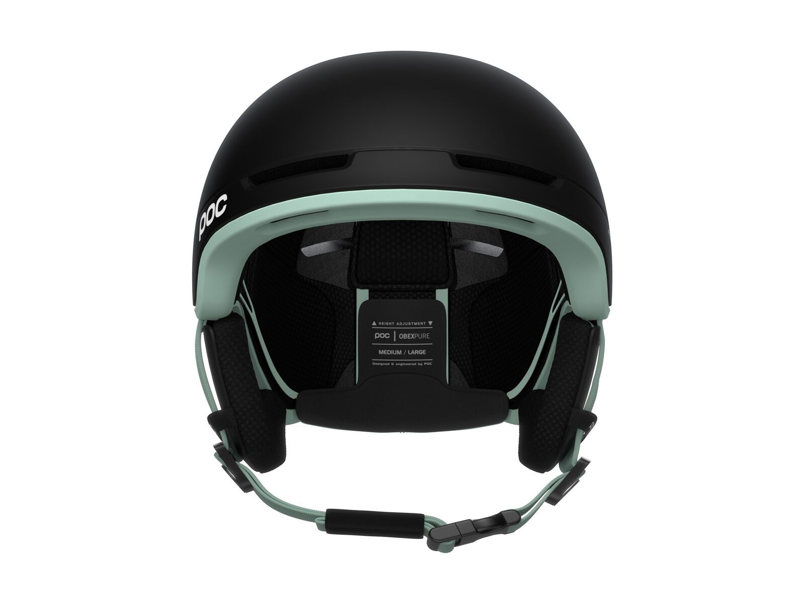 POC Obex Pure, uranium black/apophyllite green matt - Bild 2