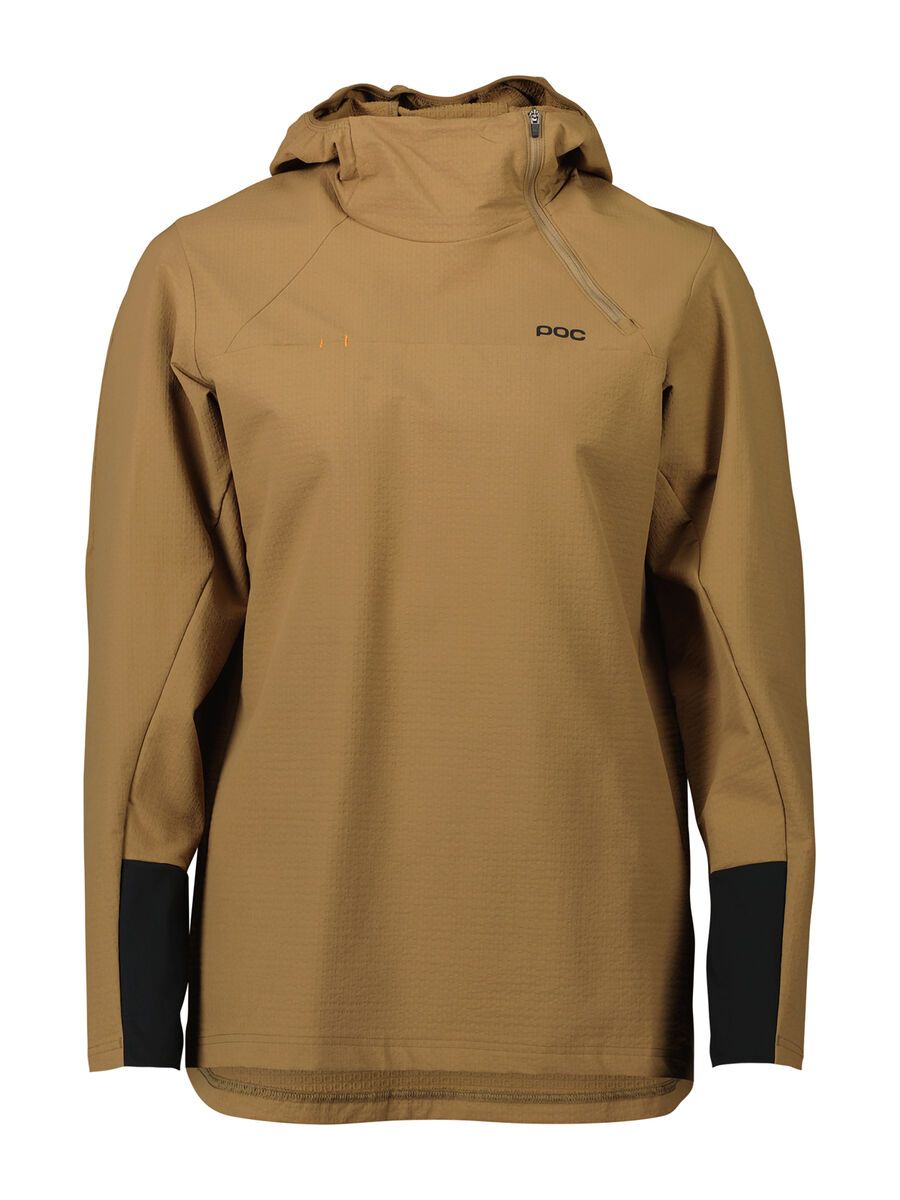 POC W's Mantle Thermal Hoodie, jasper brown - Bild 1