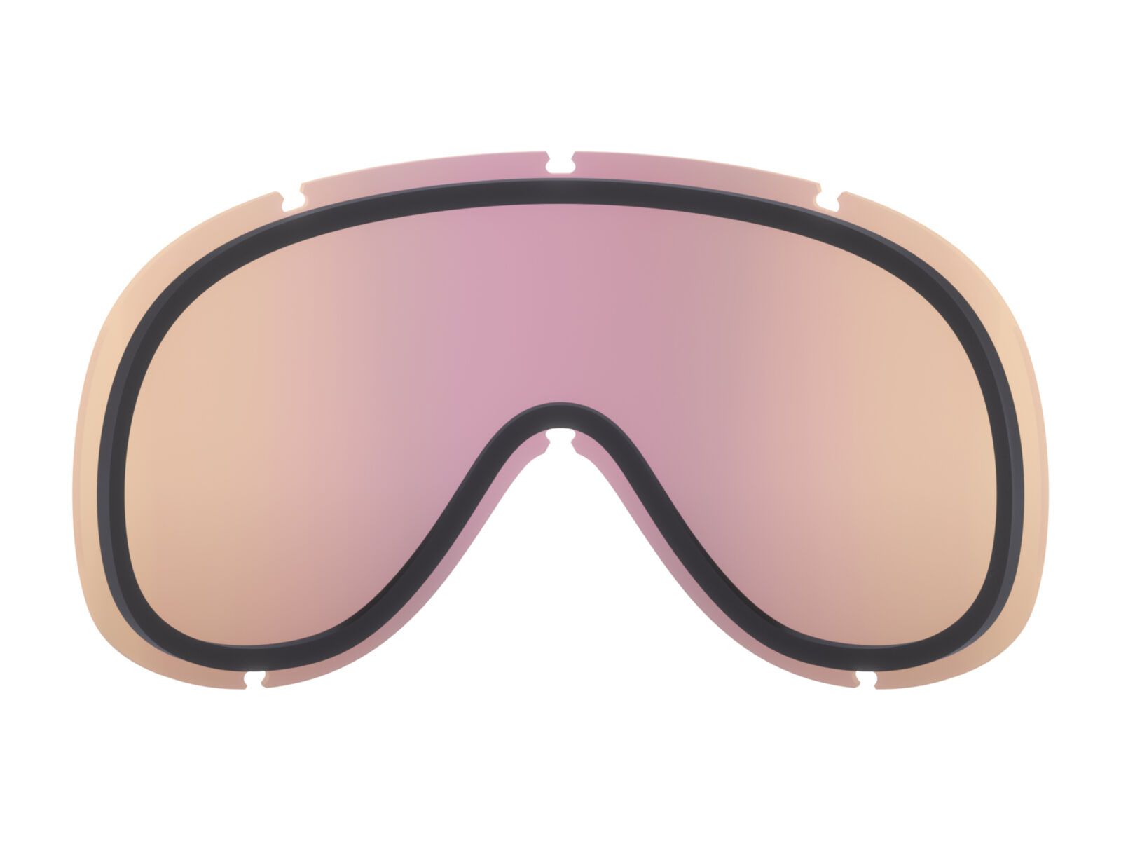 POC Retina/Retina Race Lens, Clarity Int. Partly Sunny Orange - Bild 2