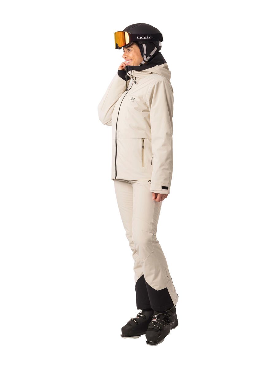 2117 of Sweden Women’s Humla Light Padd Ski Jacket, beige - Bild 4
