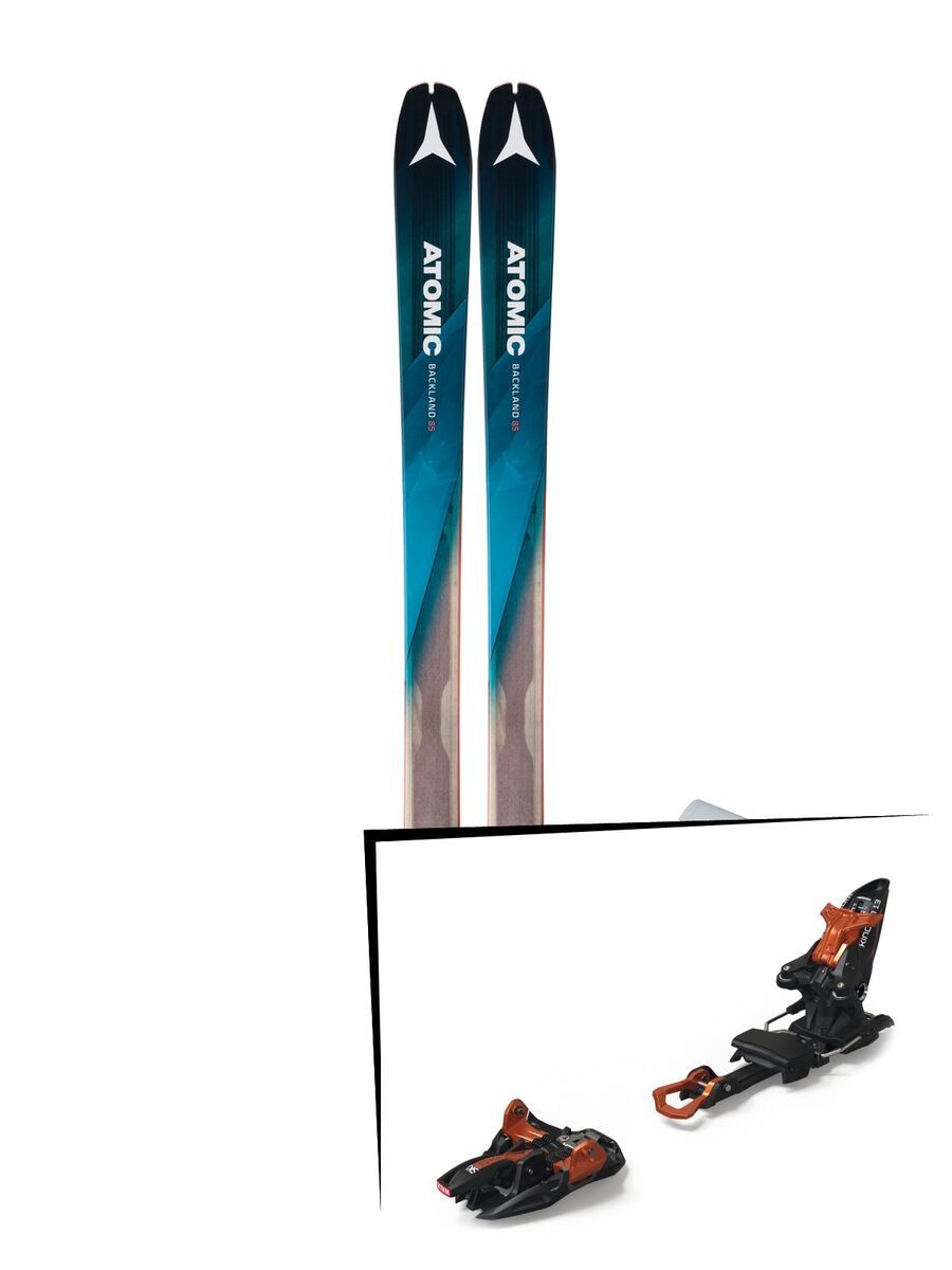 Set: Atomic Backland 85 + Skin 2018 + Marker Kingpin 13 black/copper - Bild 1