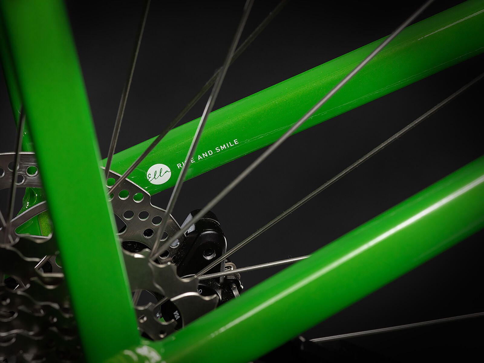 Cube Ella Ride Hybrid 400, applegreen´n´white - Bild 4