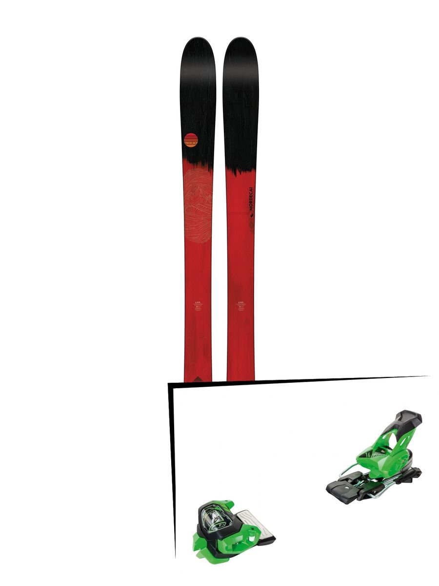 Set: Line Mordecai 2018 + Tyrolia Attack² 16 GW green - Bild 1
