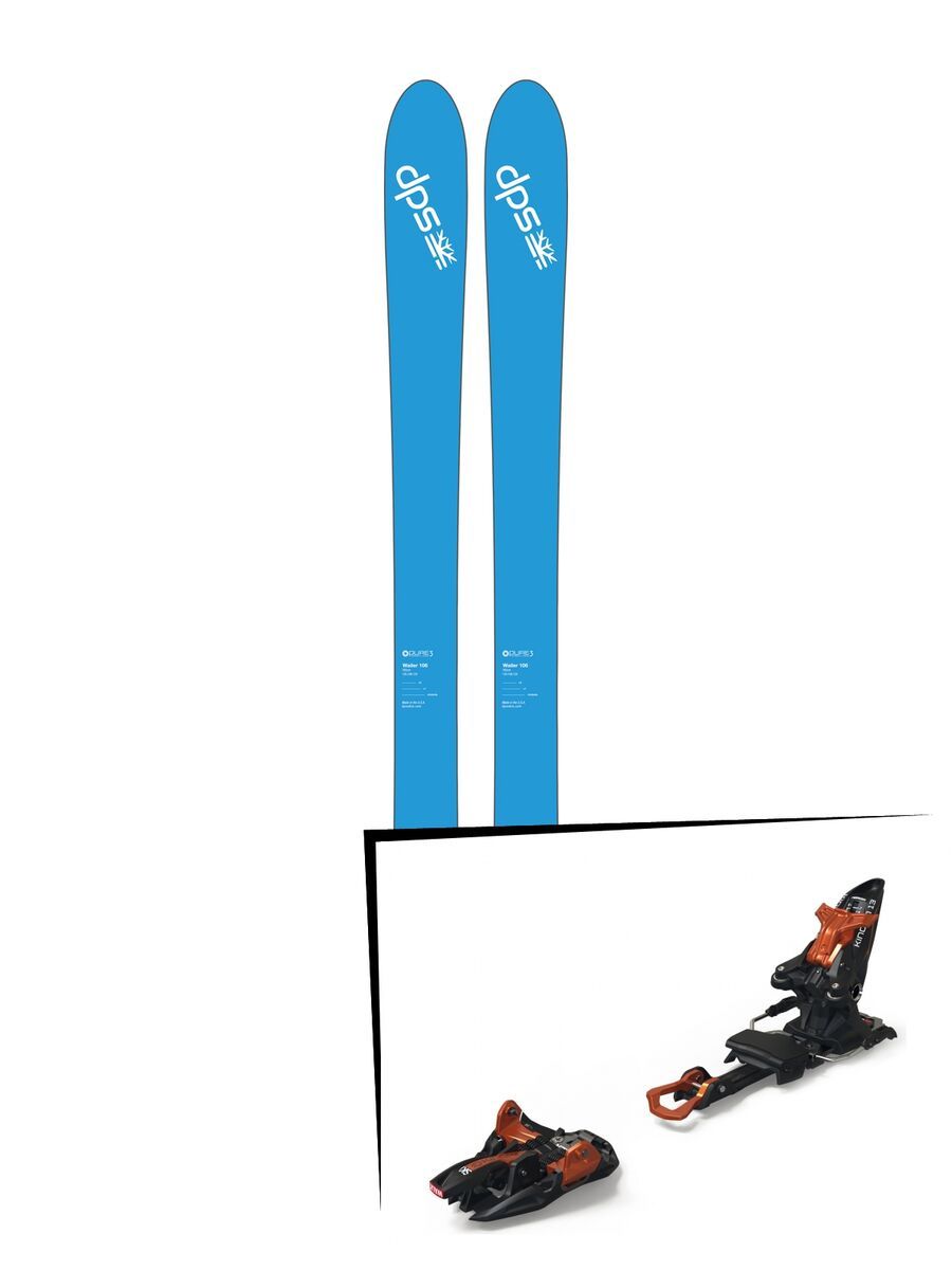 Set: DPS Skis Wailer 106 2017 + Marker Kingpin 13 (2319336) - Bild 1