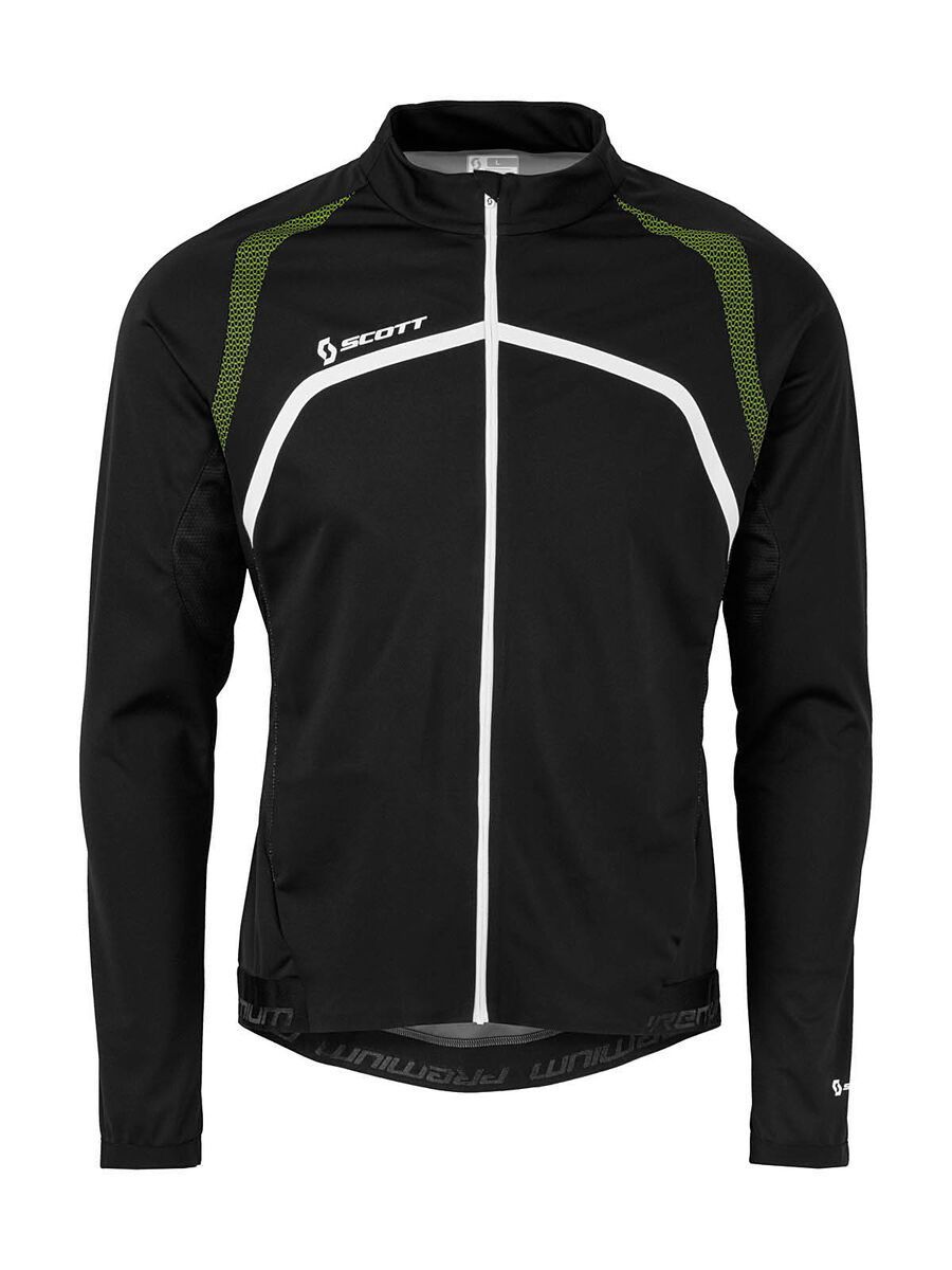 Scott Windstopper Premium EV2.0 l/sl Shirt, black/green - Bild 1