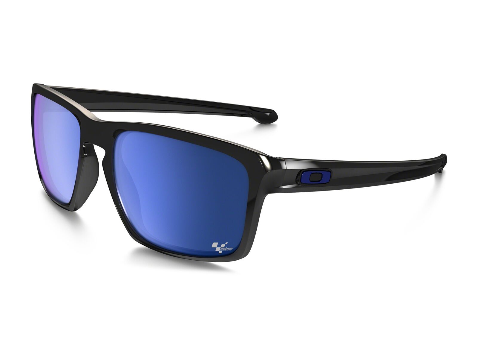 Oakley Sliver MotoGP, polished black/Lens: ice iridium - Bild 1