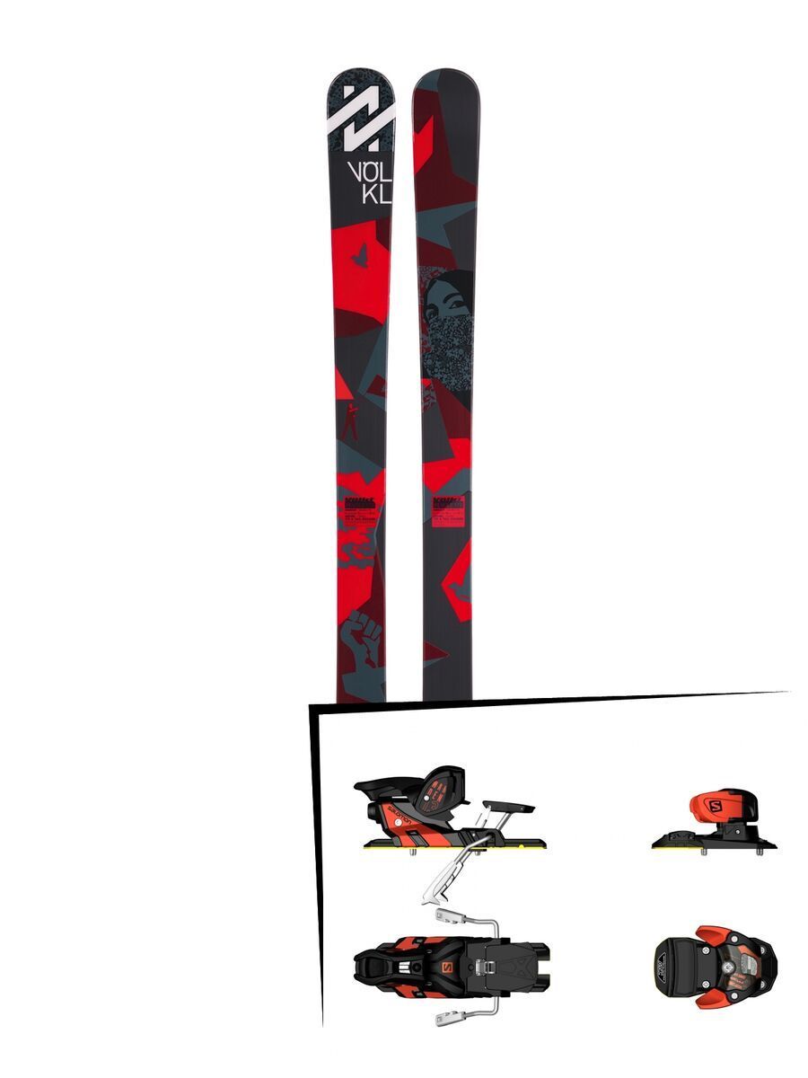 Völkl Set: Revolt 2016 + Salomon Warden MNC 13 - Bild 1