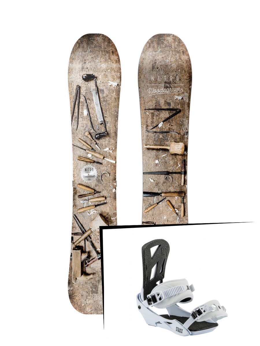 Set: Nitro Woodcarver 2019 + Nitro Staxx salt - Bild 1