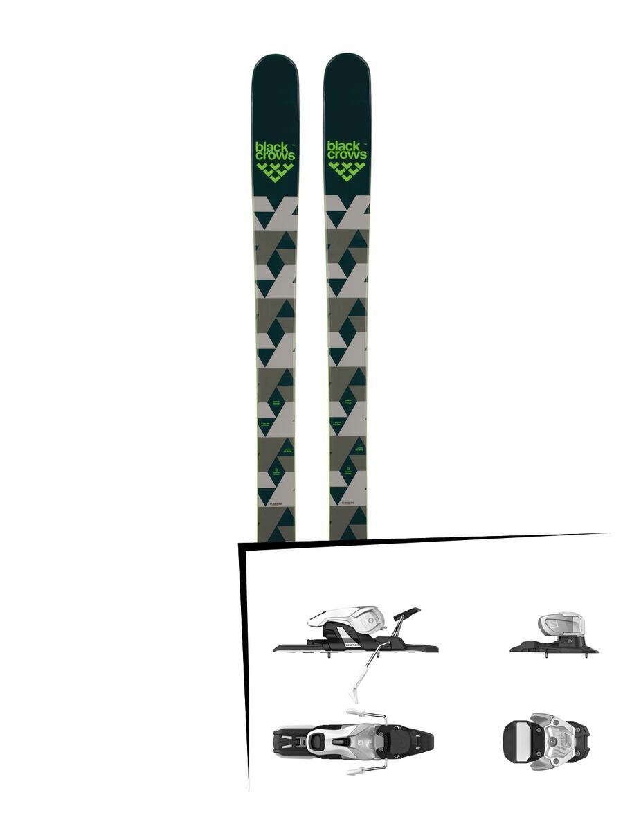 Set: Black Crows Magnis 2018 + Salomon Warden 11 silver/white - Bild 1