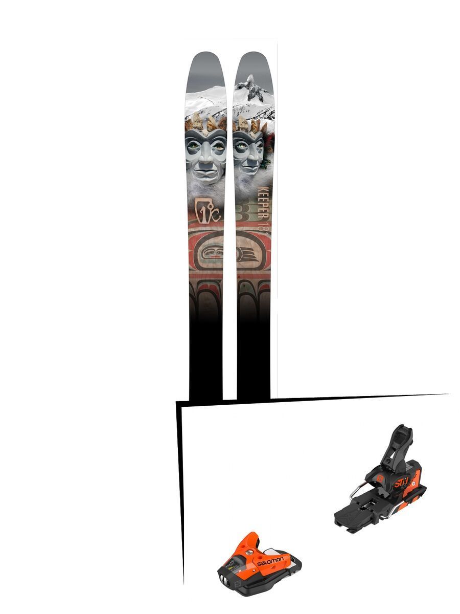 Set: Icelantic Keeper 2016 + Salomon STH2 WTR 13 (2212358) - Bild 1
