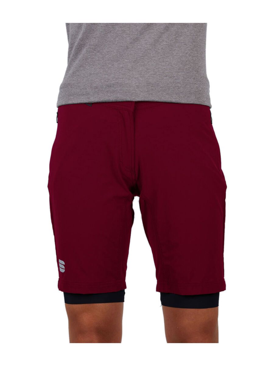 Sportful Giara W Overshort, red wine - Bild 1