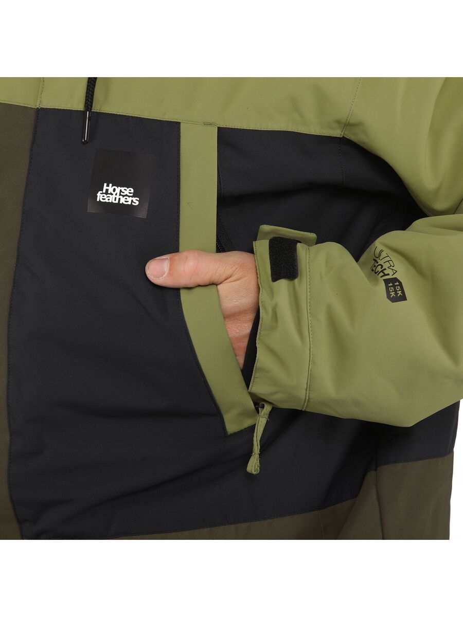 Horsefeathers Cordon II Jacket, dark olive - Bild 6