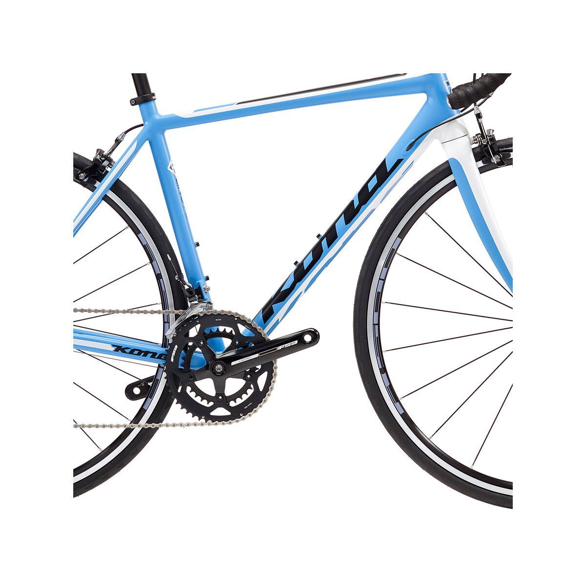 Kona Zing AL, blue w/ white & black decals - Bild 3
