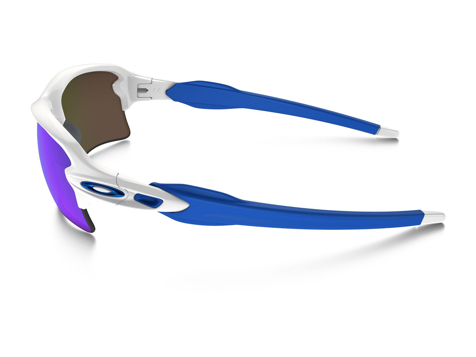 Oakley Flak 2.0 XL, polished white/Lens: sapphire iridium - Bild 4