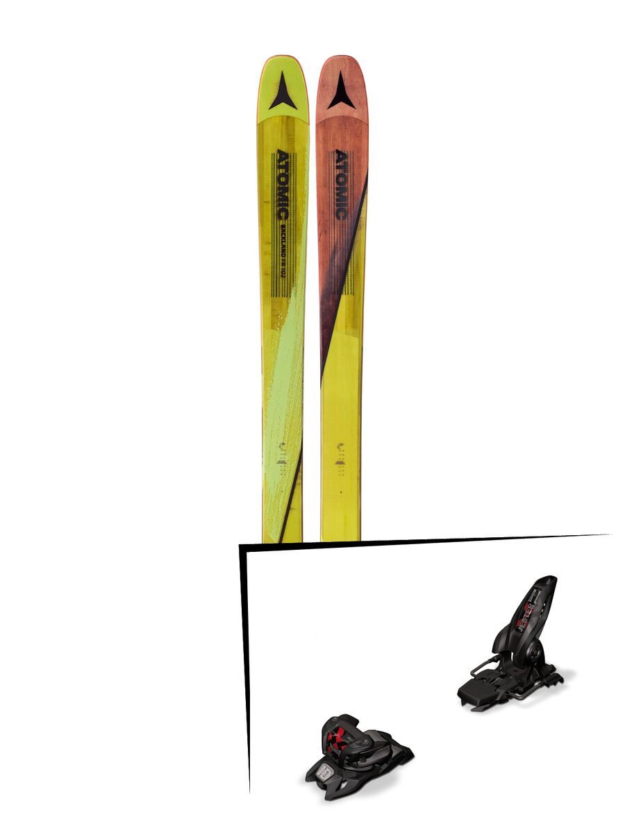 Set: Atomic Backland FR 102 2018 + Marker Jester 16 ID black - Bild 1