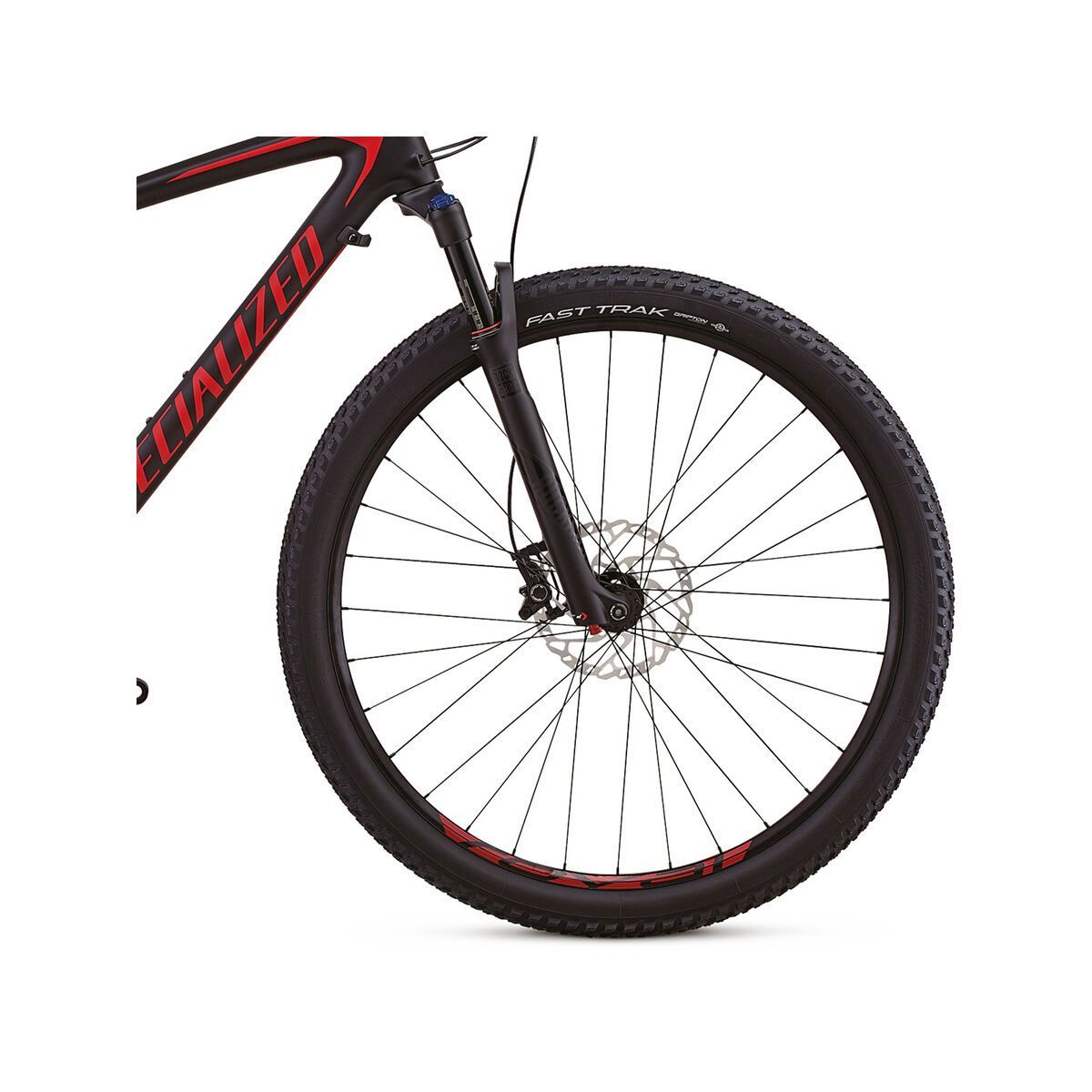 Specialized Epic HT Comp 2x, satin black/flo red - Bild 4