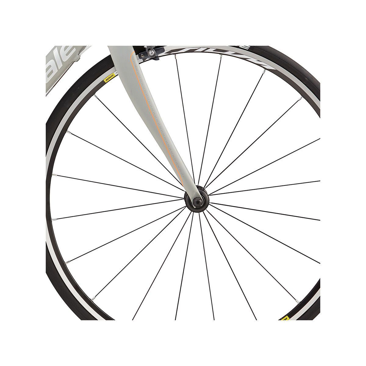 Cannondale SuperSix Evo Women's Ultegra 4, primer grey w/ acid orange, magnesium white and nearly black, matte - Bild 2