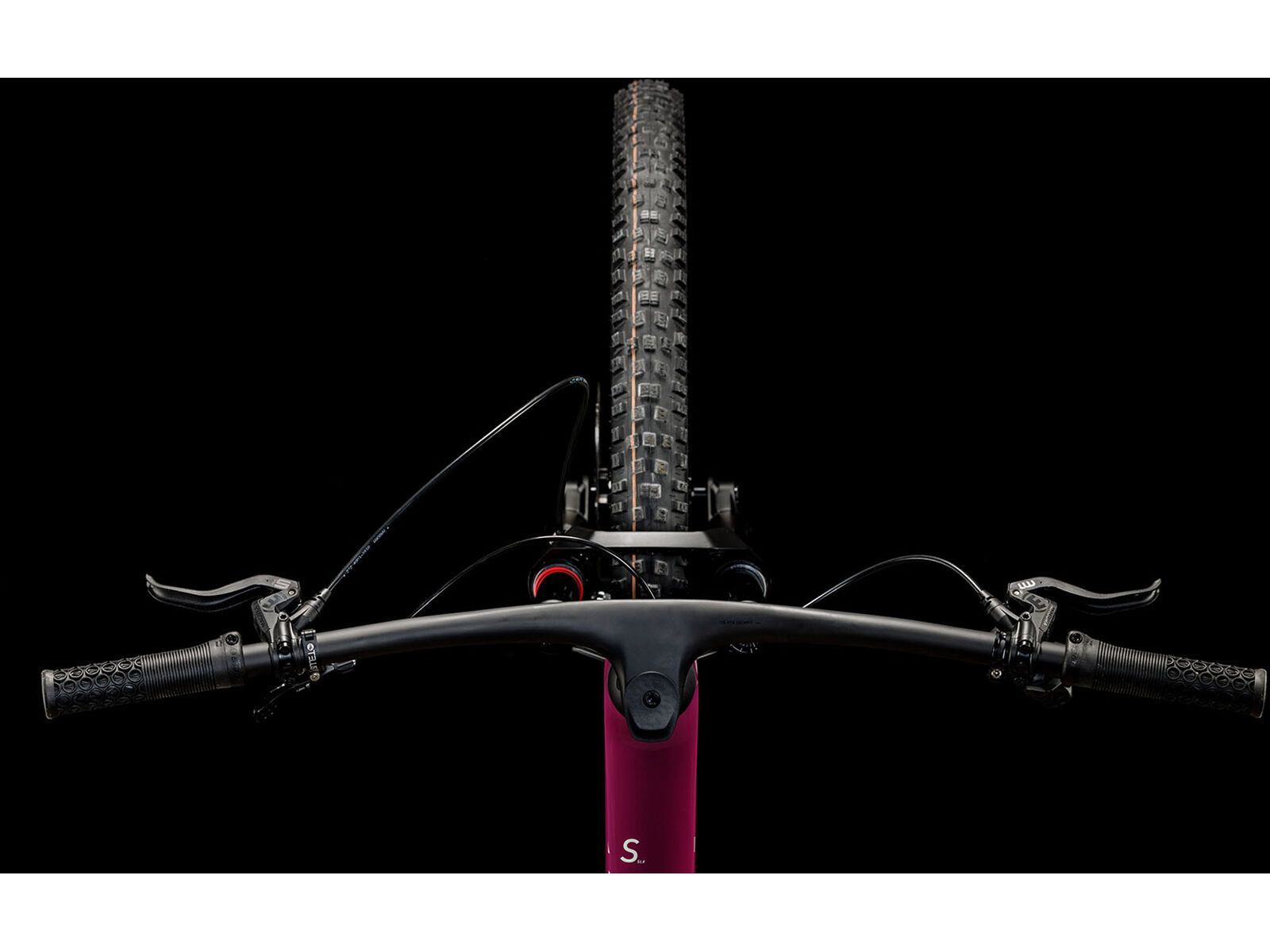 Cube Stereo One44 C:68X SLX, wine´n´grey - Bild 9