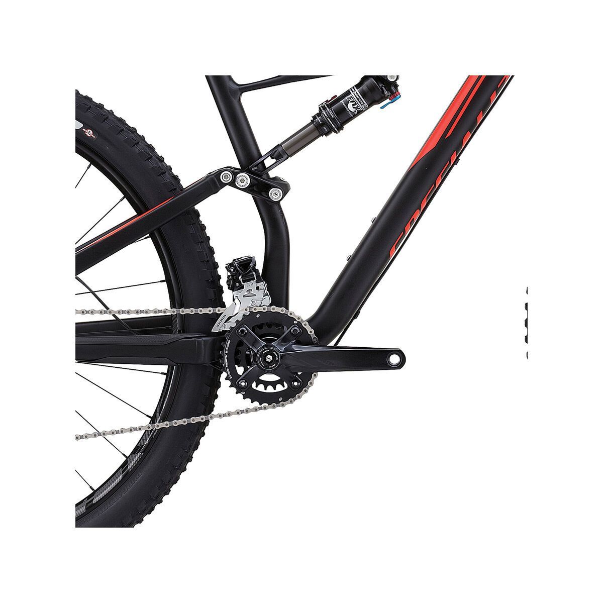 Specialized Stumpjumper FSR Comp 29, satin black/rocket red - Bild 3