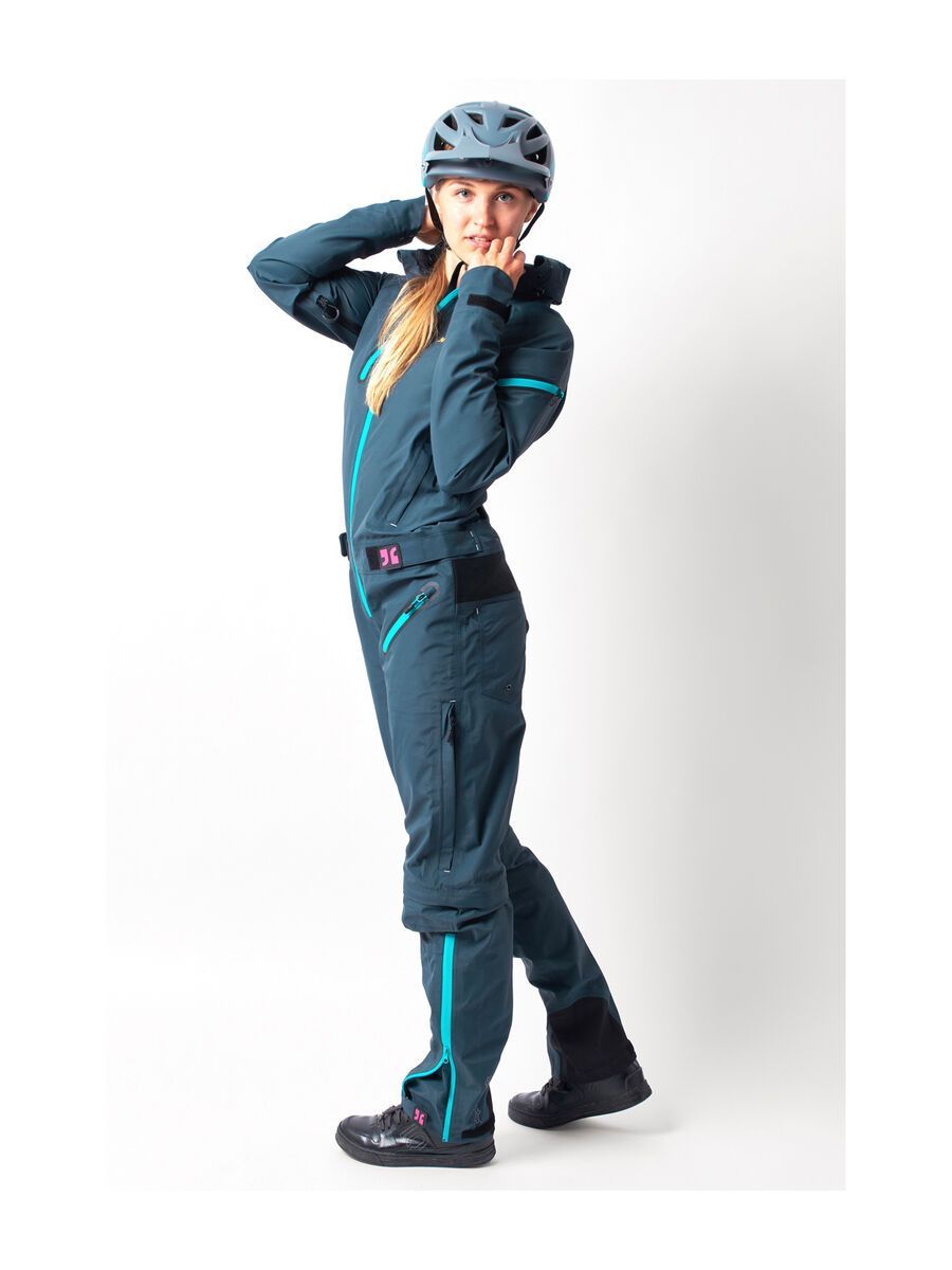 dirtlej DirtSuit Core Edition Ladies Cut, steel blue/turquoise - Bild 4