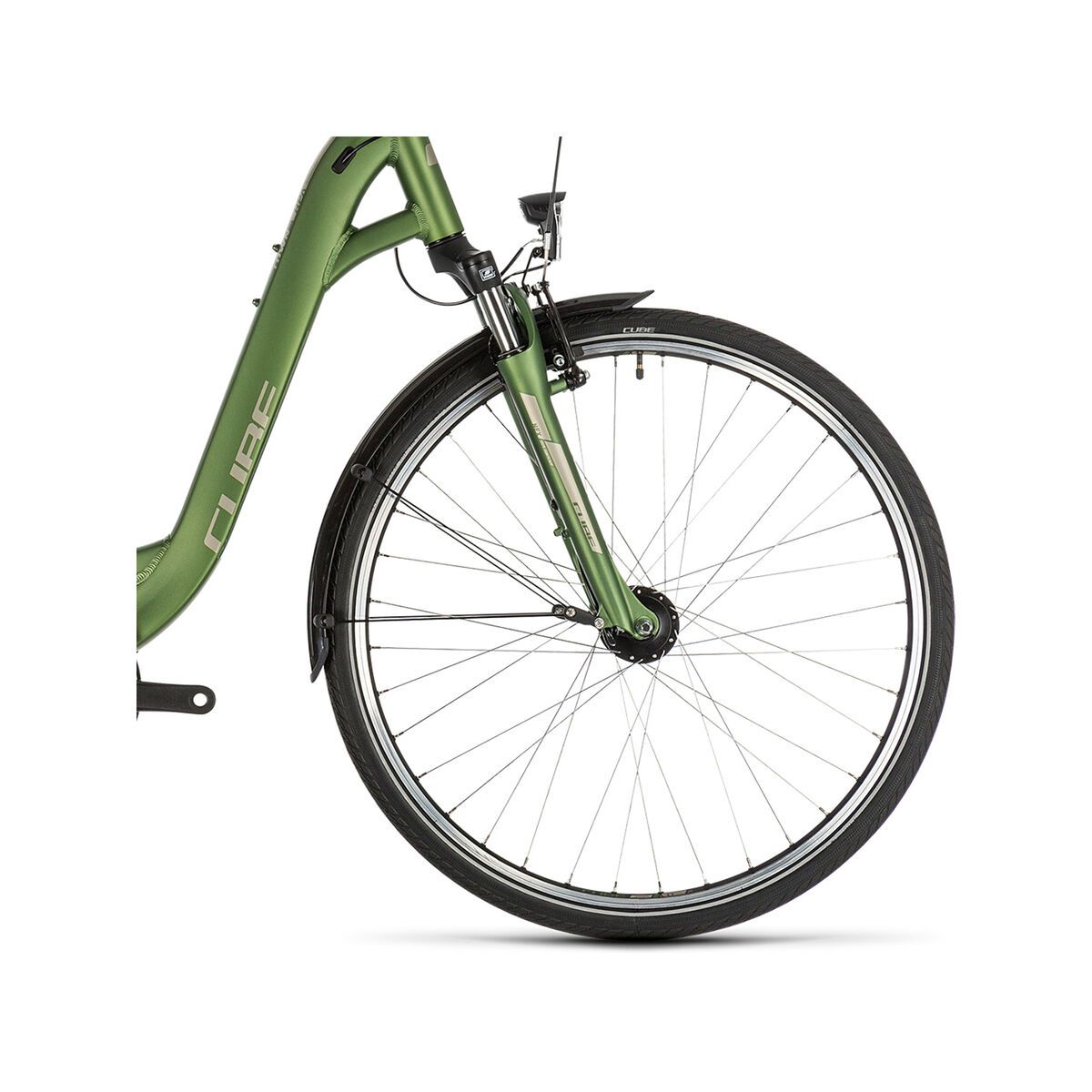 Cube Town Pro Easy Entry, green´n´silver - Bild 2