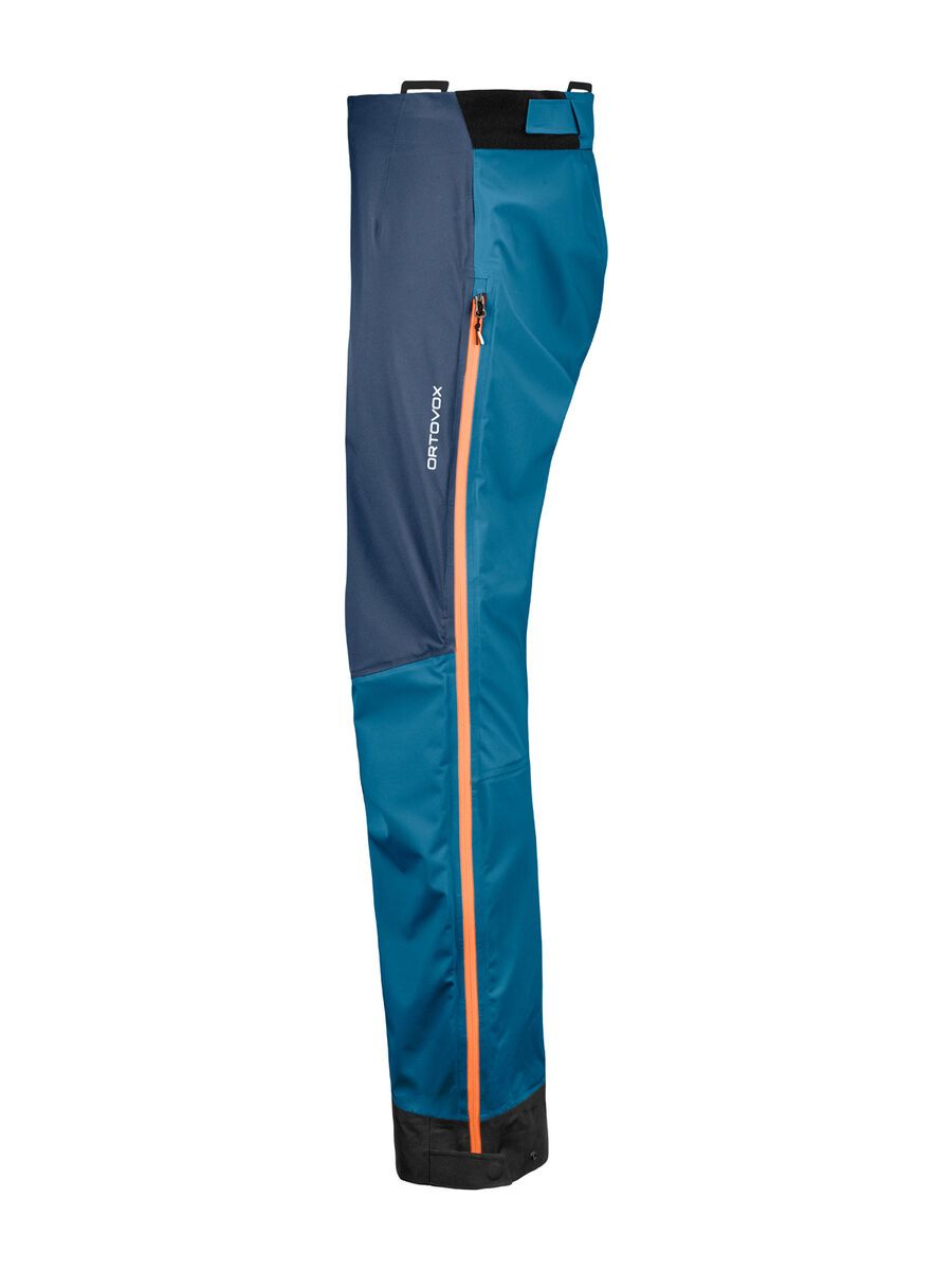 Ortovox 3L Merino Naked Sheep Ortler Pants M, blue sea - Bild 2