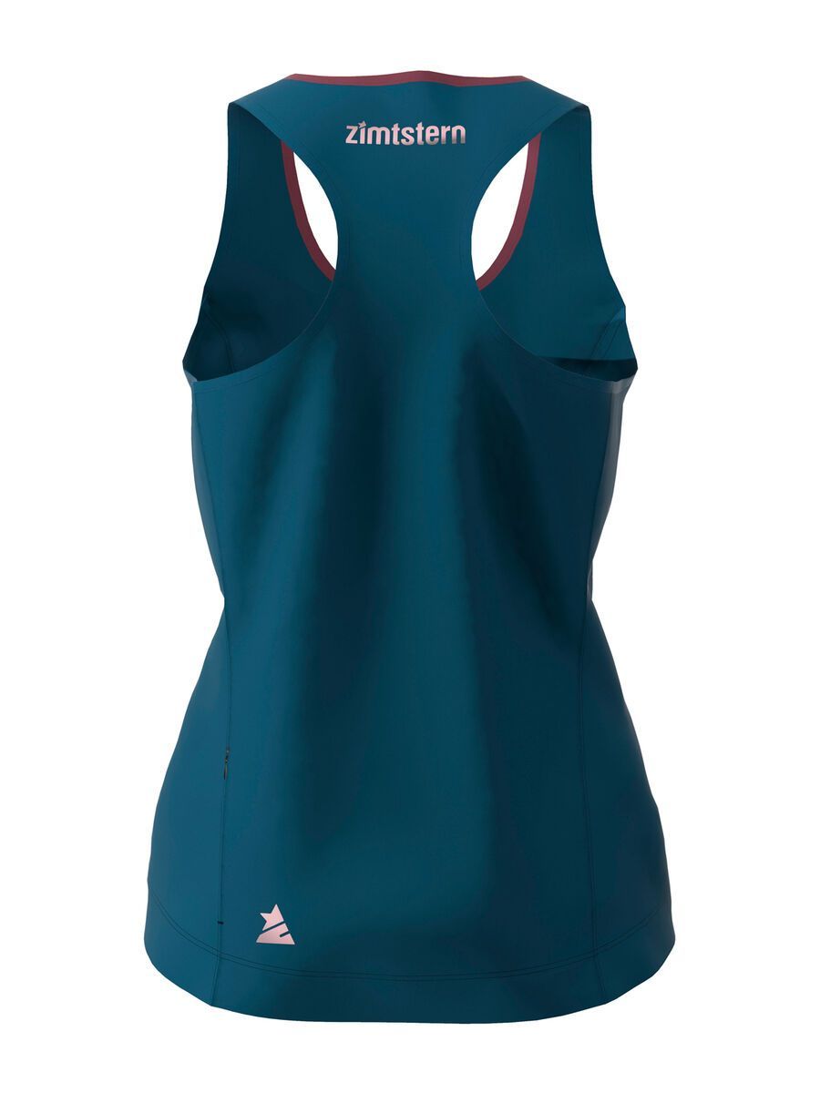 Zimtstern PureFlowz Tank Women’s, french navy/windsor wine - Bild 2