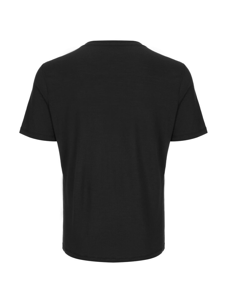 super.natural M Base Tee 140, jet black - Bild 2