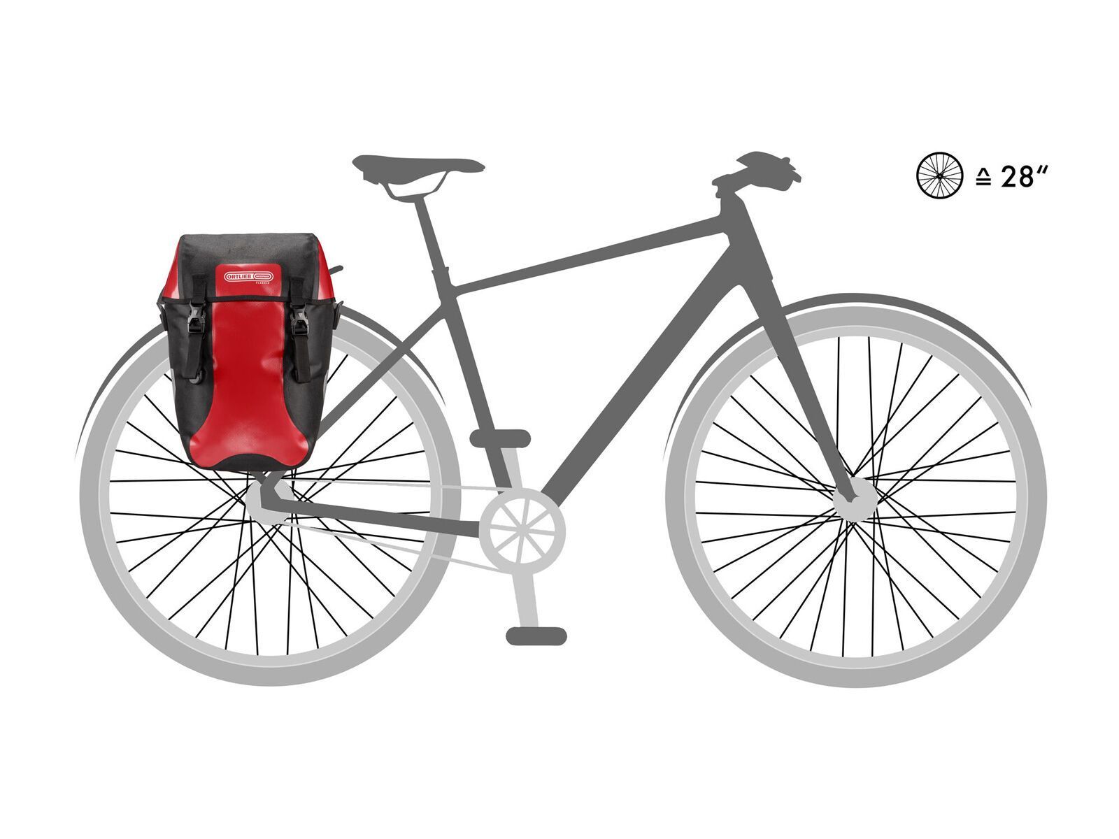ORTLIEB Bike-Packer (Paar), rot-schwarz - Bild 9