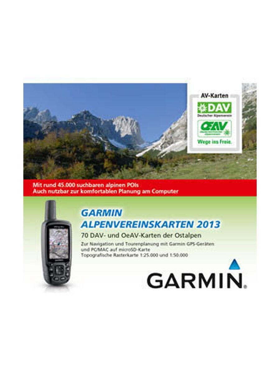 Garmin Alpenvereinskarten 2013 (microSD) - Bild 1