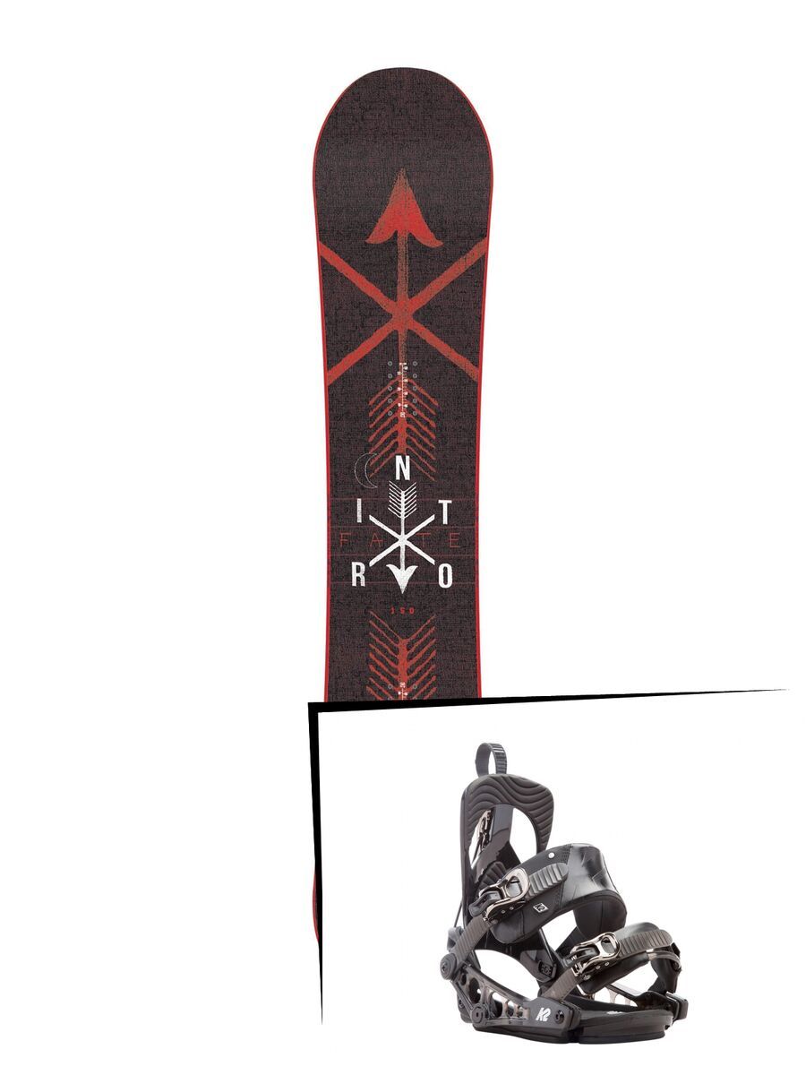 Set: Nitro Fate 2015 + K2 Cinch Tryst (1728788S) - Bild 1