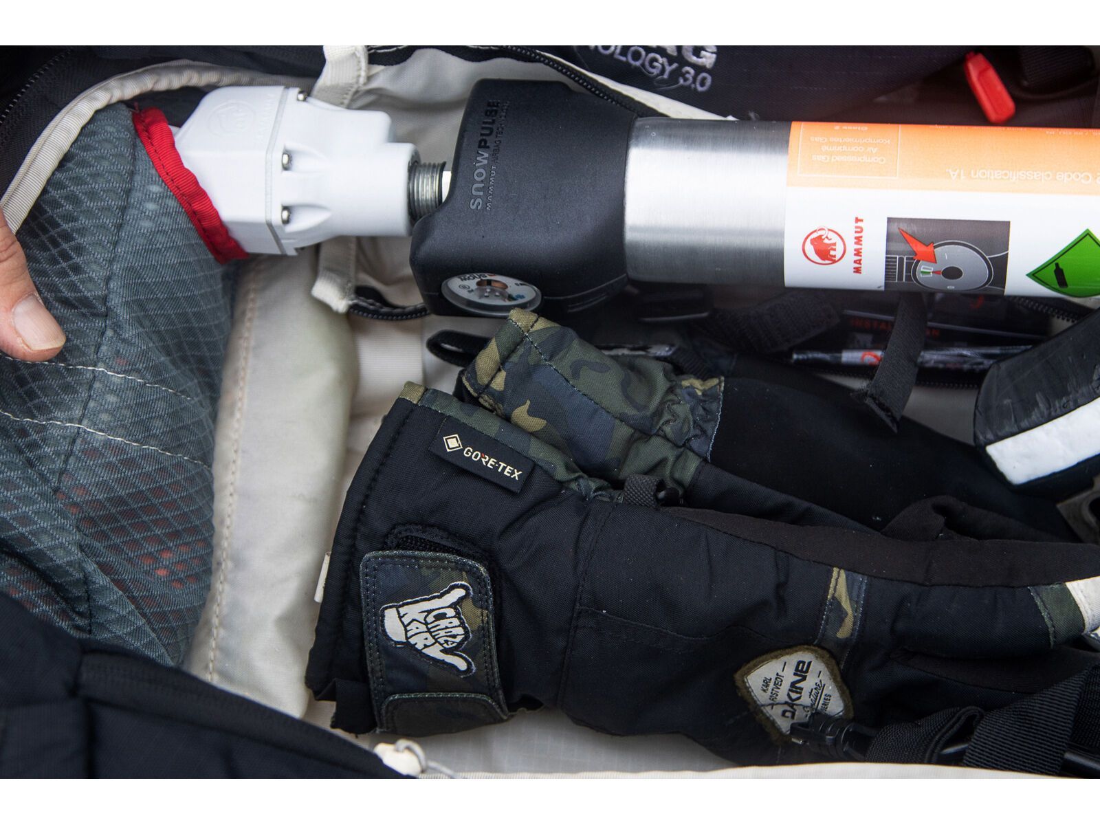 Dakine Team Bronco Gore-Tex Glove, karl fostvedt - Bild 8